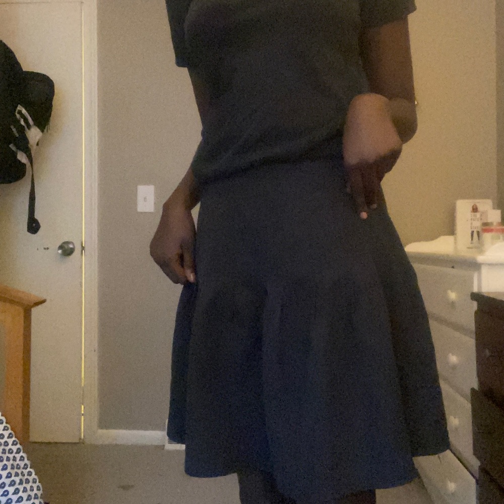 Black ruffled skirt🖤